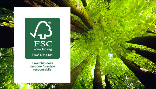 FSC®: logo verde promozionale sito. 2022